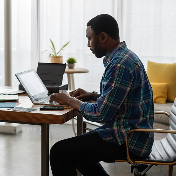 Man at Laptop